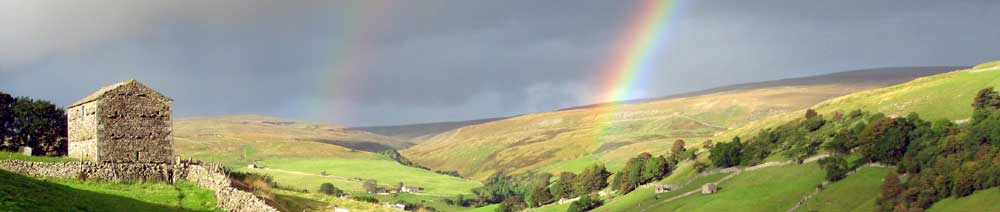 Double Rainbow in Swaledale